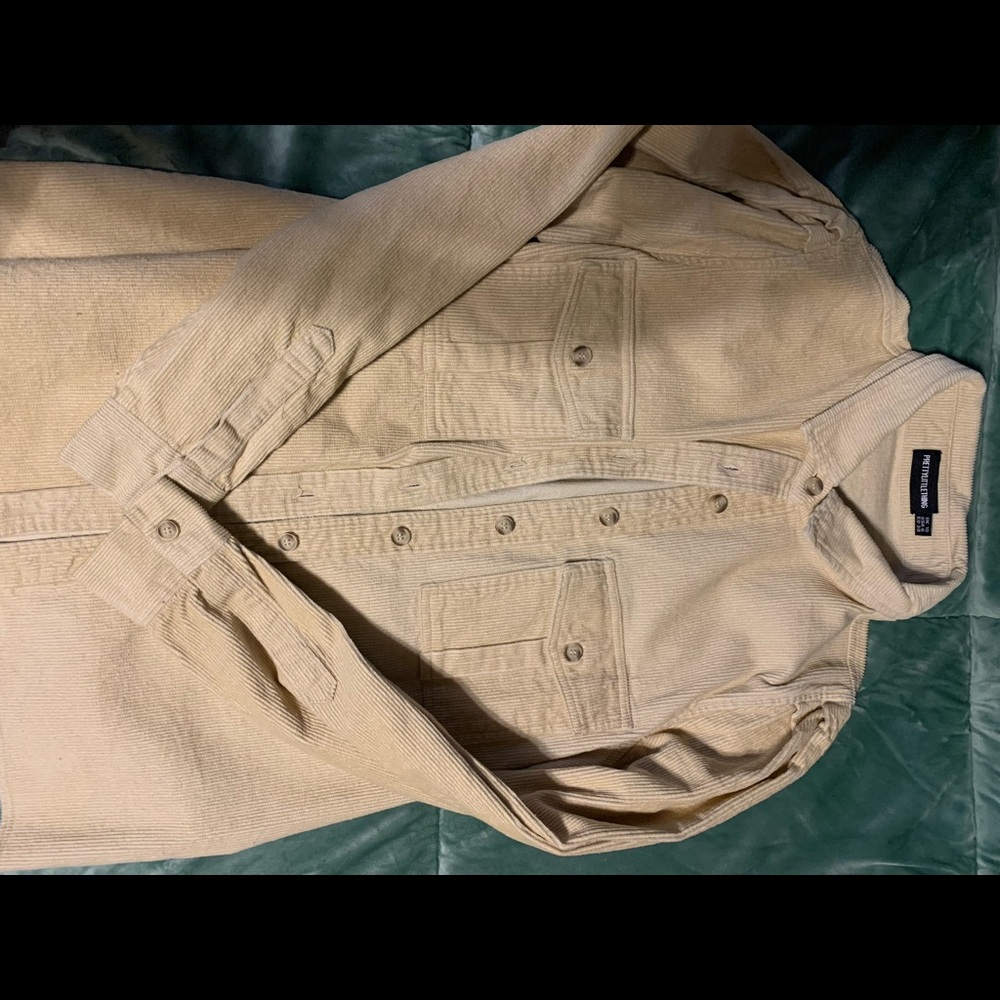 Corduroy button up